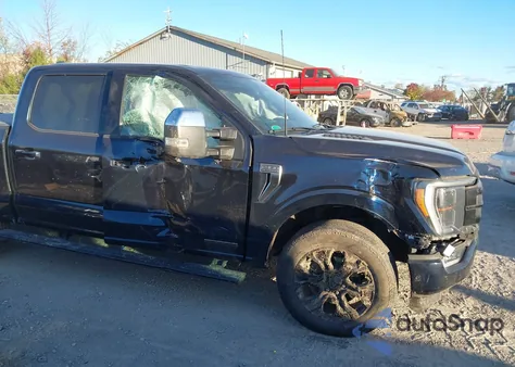 2022 Ford F-150 Platinum z USA, uszkodzony, nr VIN 1FTFW1ED5NFC17297